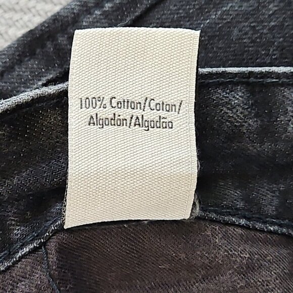 Calvin Klein Jeans Men's W34 L30 Slim Straight Leg Mid-Rise Black Denim EUC - Picture 15 of 16